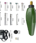 Verilux ® 12V 12000Rpm Mini Electric Drill Set(Eu Plug)