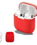 Protective Bluetooth Earphone case for AirPods (Red)