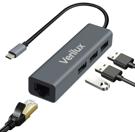 Adaptateur USB-C vers USB-A Convertisseur OTG USB 3.0, USB C vers USB A  HUB, Dégradé