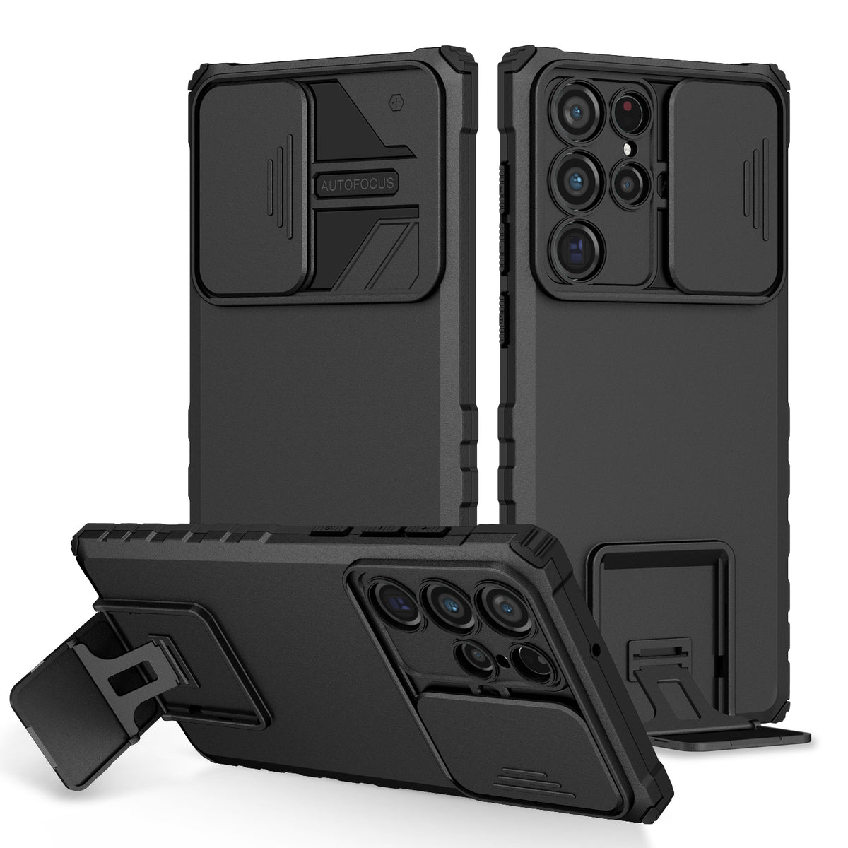 Verilux for Samsung S22 Ultra Case with Stand, S22 Ultra Cover with Camera Protection,Heavy Duty Shockproof Protective Samsung S22 Ultra Back Cover,TPU Samsung S22 Ultra Camera Protection Cases - verilux