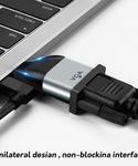 Verilux Mini USB C to VGA Adapter, Type C to VGA Converter, USB C Adapter Compatible with Macbook Pro 2016-2020,MacBook Air 2018-2020,Samsung Galaxy S8/S9/S10, Dell XPS 13/15 and USB C Enable Devices